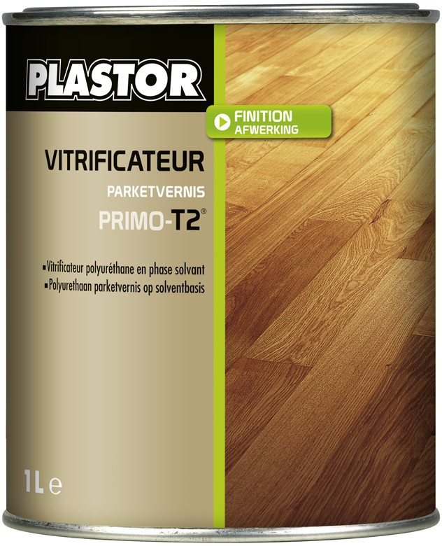 Plastor vitrificateur polyuréthane Primo - T2 - Extra mat - Aspect Brut